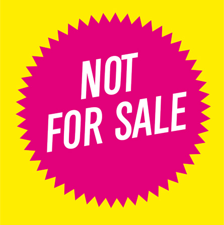 not for sale