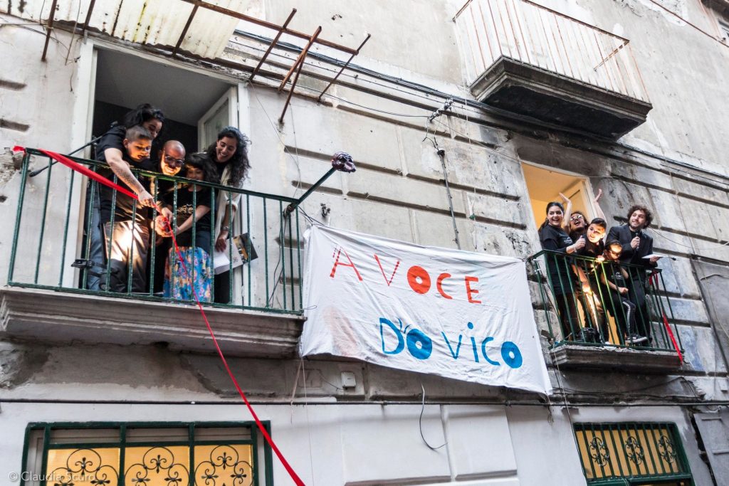 'A voce d'o vico - Putéca Celidonia al Vicolo della Cultura nel rione Sanità a Napoli